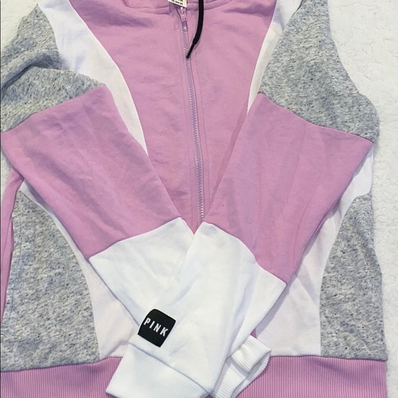 ❤️PINK FULL ZIP HOODIE❤️ - Picture 2 of 4